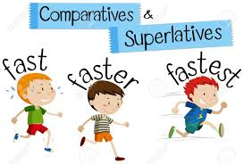 comparative and superlative word wall